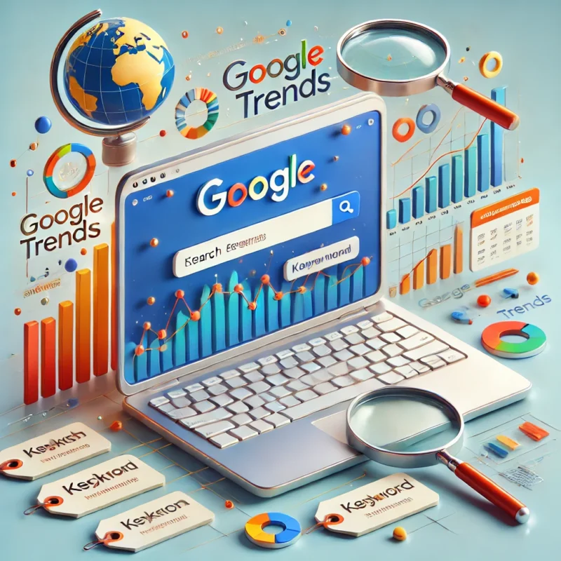 Como buscar palabras claves en google trends