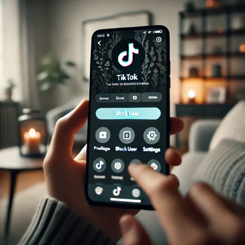 Como hacer para bloquear a alguien en tiktok