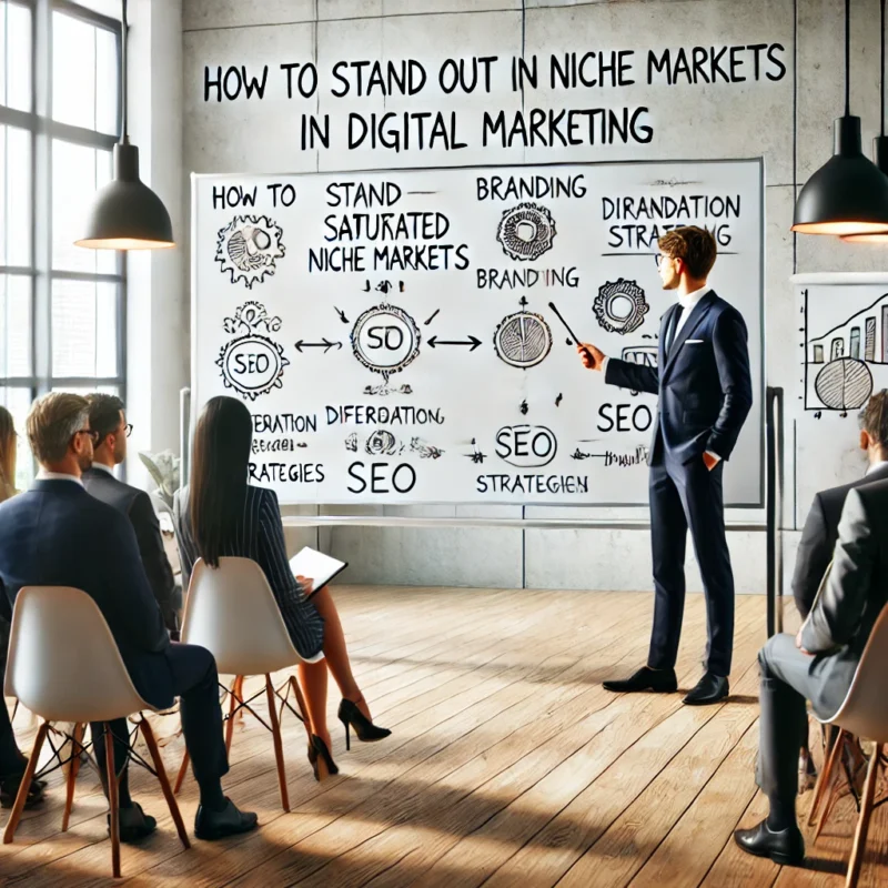 Cómo destacar en mercados saturados de nicho en Marketing Digital