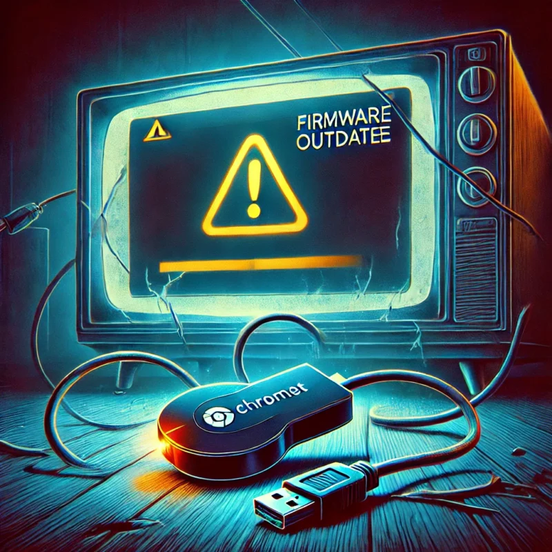 Actualizar Chromecast con firmware obsoleto