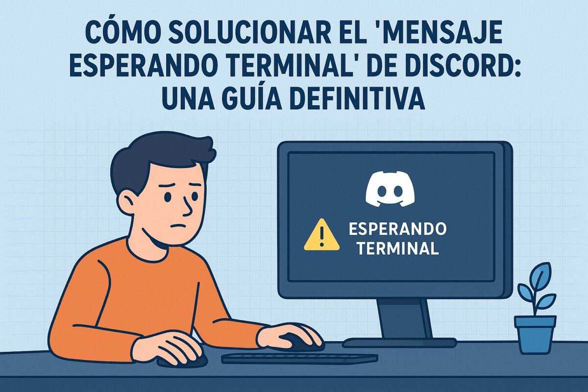 Pasos para Resolver mensaje esperando terminal discord