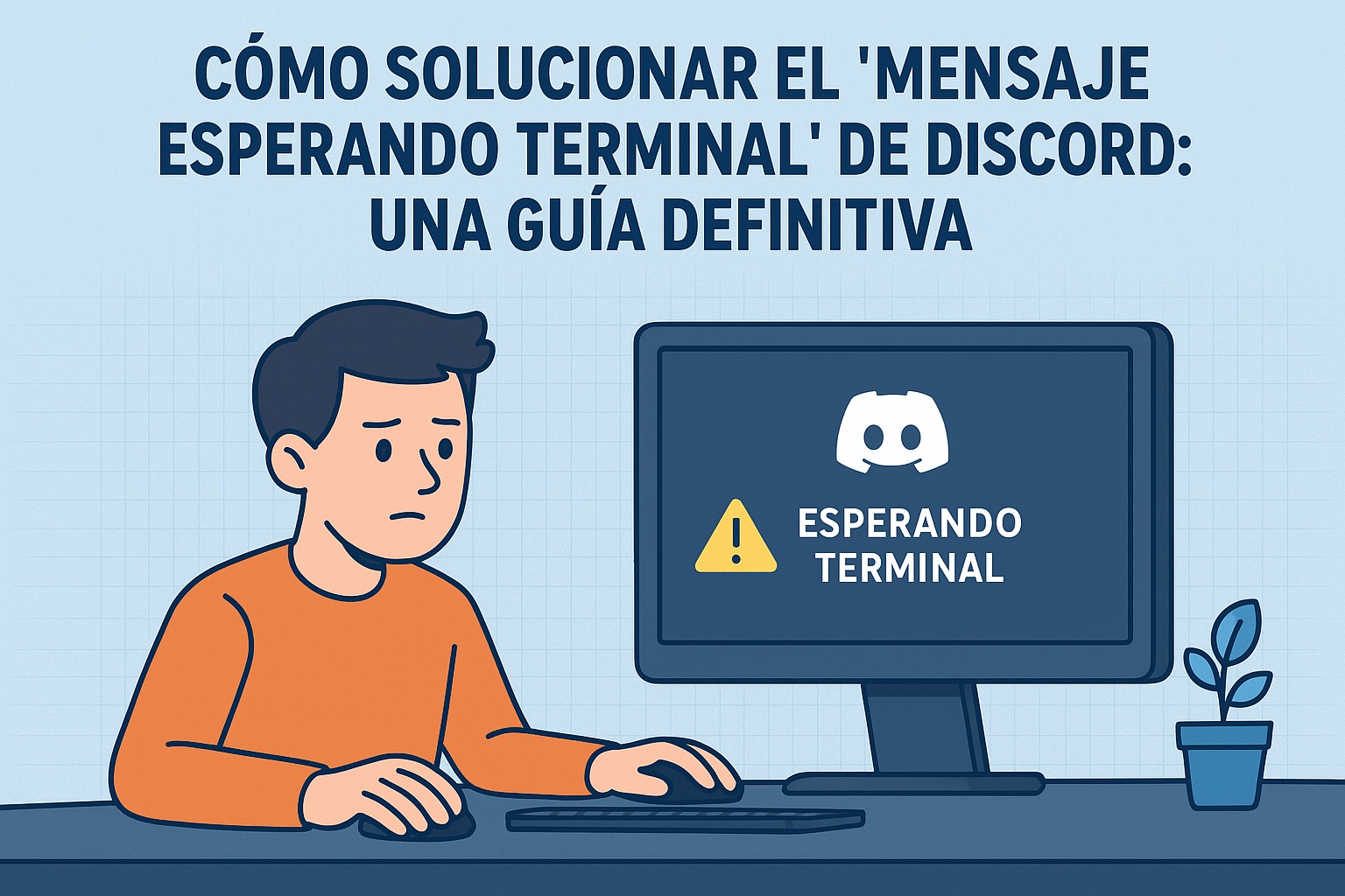 Pasos para Resolver mensaje esperando terminal discord