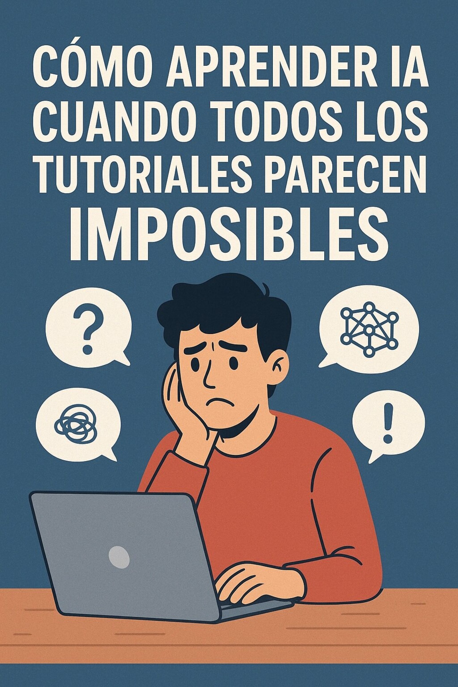Cómo aprender IA cuando todos los tutoriales parecen imposibles