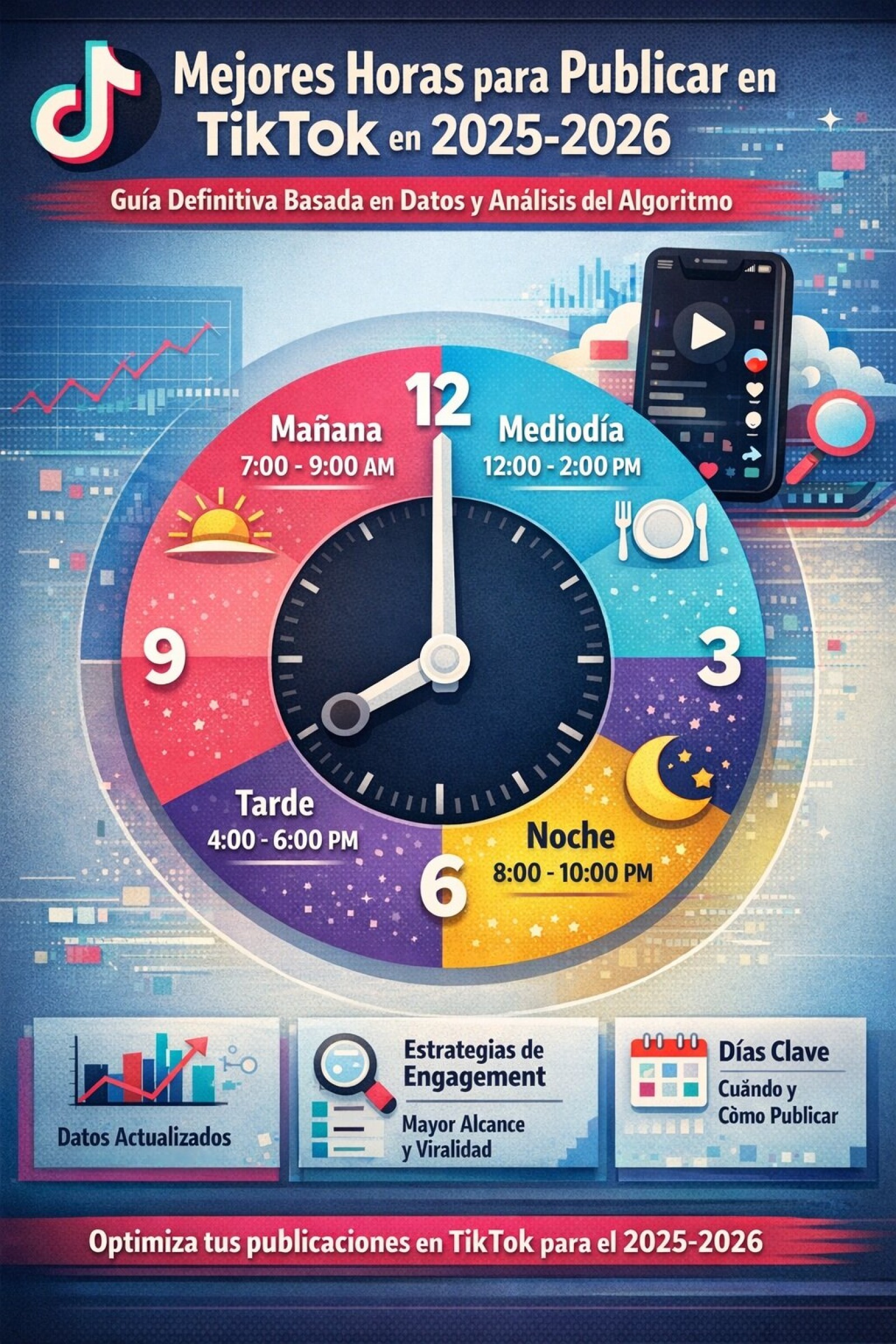 Horarios para Publicar en TikTok en 2026