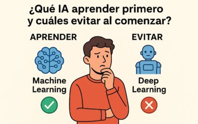 Qué IA aprender primero y cuáles evitar al comenzar