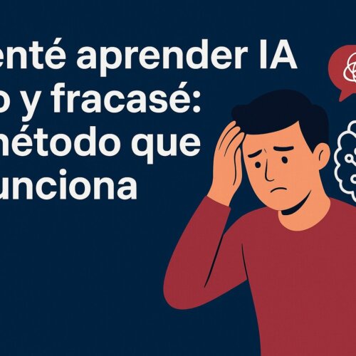 como comenzar a aprender ia