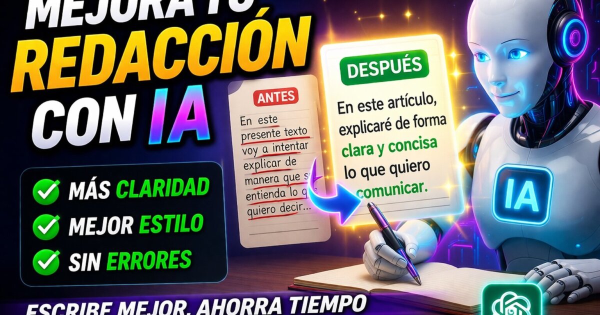 Cómo mejorar una redacción con ia
