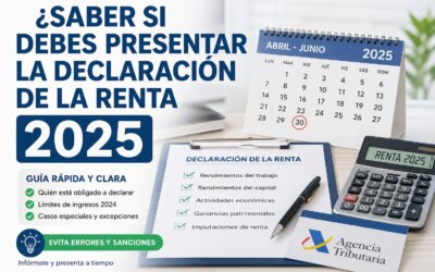 Saber si Debes Presentar la Declaración de la Renta 2025