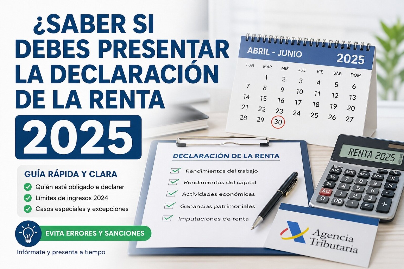 Obligación de declarar la Renta 2025: quién debe presentar el IRPF en la campaña de Hacienda 2026