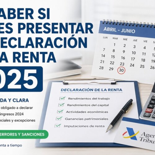 A partir de que cantidad hay que declarar Hacienda