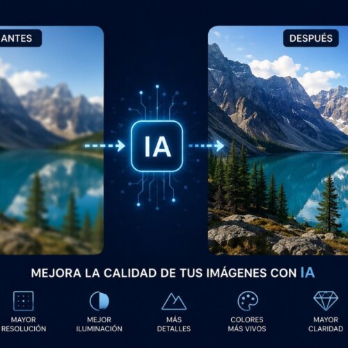 mejorar calidad de imagen con ia mejorador de fotos gratis